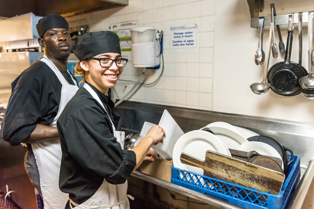 Kitchen porters