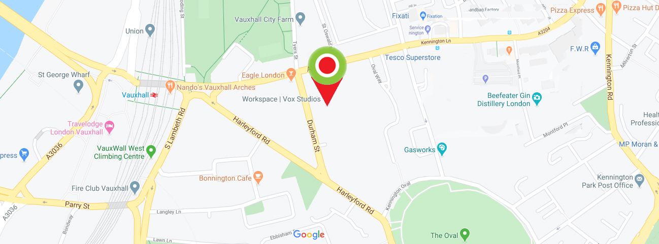 ACT clean office location map