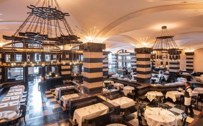 The Wolesley City dining room